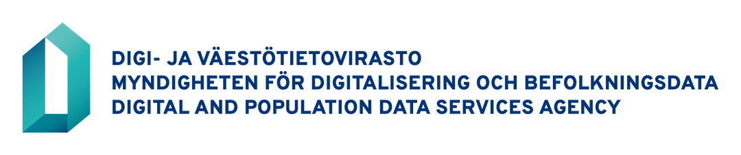 Digi- ja väestöviraston logo