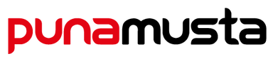 Punamusta logo